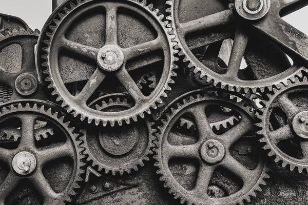 Vintage Industrial Wall Art: Worn Metal / Forgotten Places – Reclaimed Industrial Photography