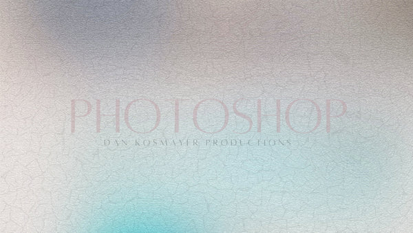 Photoshop tutorial banner on a pale textured background