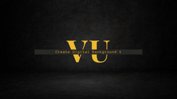 Create Digital Background 1 title in gold on a dark textured background