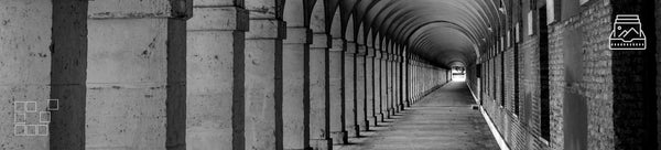 Arches wall art featuring fine art photography prints of historic and modern architectural details.