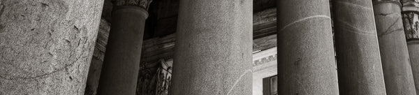 Column Wall Art Collection Featuring Photography of Architectural Pillars and Stone