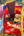 Red, yellow and blue Broadway signs distort across reflective building panels.