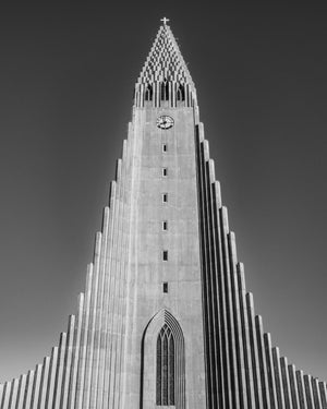 Arquitectura moderna de Reykjavik Islandia