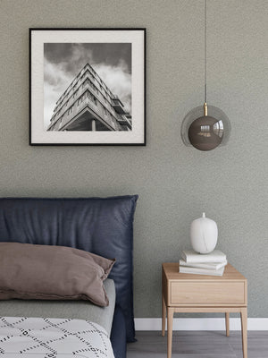 Moderne Osloer Architektur mit vorspringenden Balkonen an einer Seite