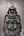 Ancient Japanese samurai armor with decorated chest plates