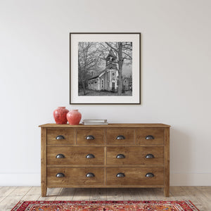 Verlaten kerk op het platteland van Maine | Foto Kunstprint Fine Art fotografische afdruk