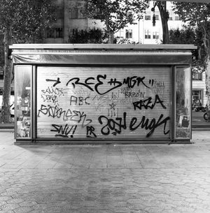 Edicola di notte Barcellona Spagna | Foto Stampa d’arte Fine Art stampa fotografica