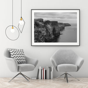 Falaises de Moher par une journée sombre | Photos Tirage d’art Fine Art impression photographique