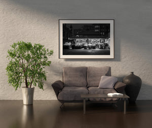 Latenight groenten- en fruitmarkt Gdansk Polen | Foto Kunstprint Fine Art fotografische afdruk