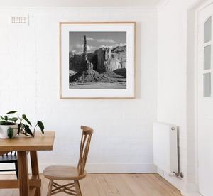 Totem della Monument Valley in bianco e nero | Foto Stampa d’arte Fine Art stampa fotografica