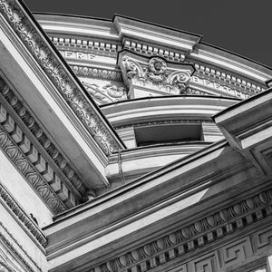 Architectonische details van het Roemeense Atheneum | Foto Kunstprint Fine Art fotografische afdruk
