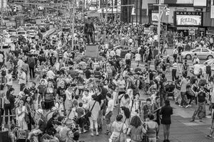 Folla di persone New York Time Square | Foto Stampa d’arte Fine Art stampa fotografica
