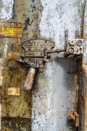 Cleveland Punch en Shear Works Company-machine | Foto Kunstprint Fine Art fotografische afdruk